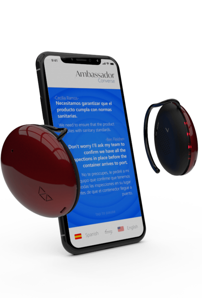 No more language barriers with Ambassador, the smart earbuds